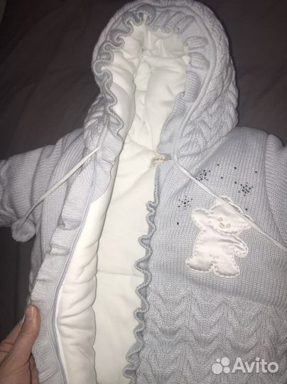 Конверт на выписку зимний