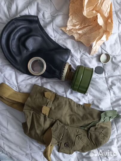 Противогаз гп 5 Новые с фильтром. СССР. Доставка