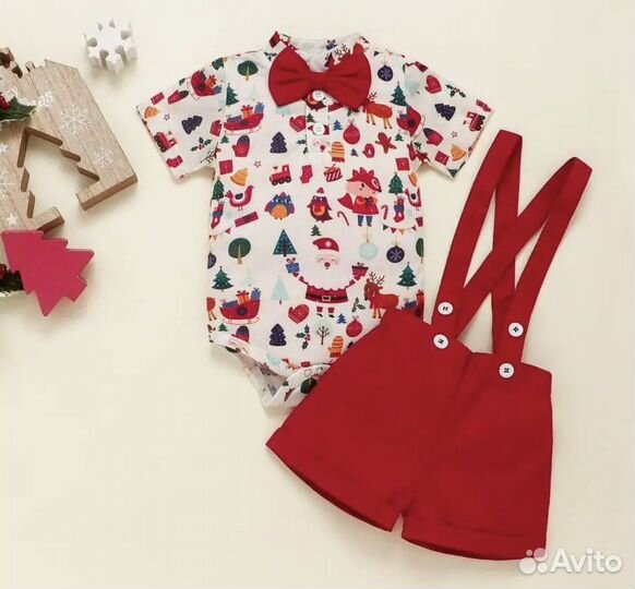 Новогодний костюм на малыша