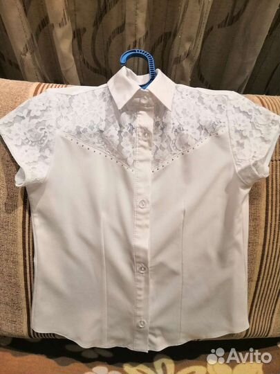 Блузка школьная