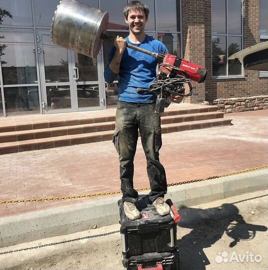 Алмазное сверление и резка от 18мм до 500мм