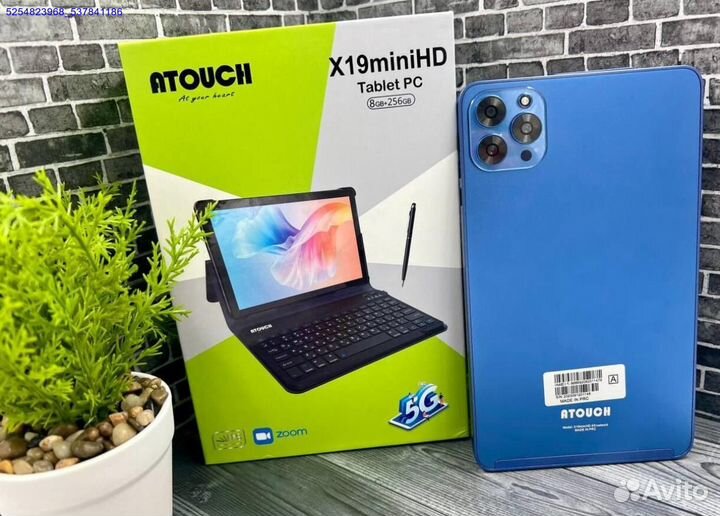 Планшет atouch X19 MiniHD 8/256 гб 7 дюймов новый