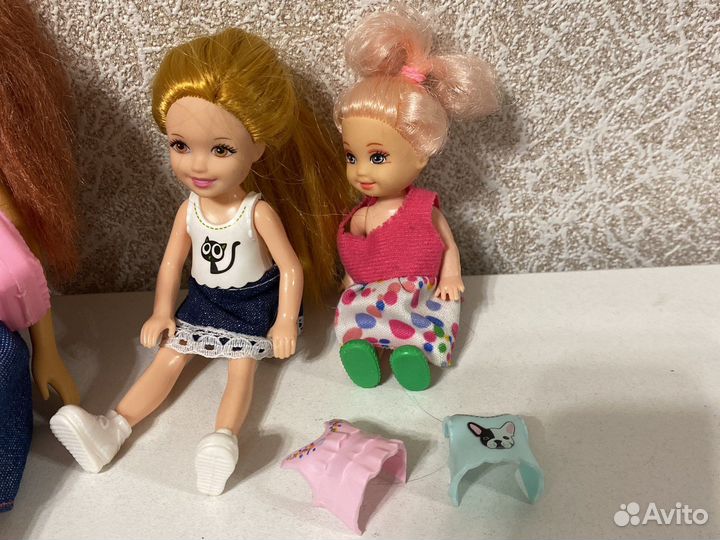 Куклы барби пакетом