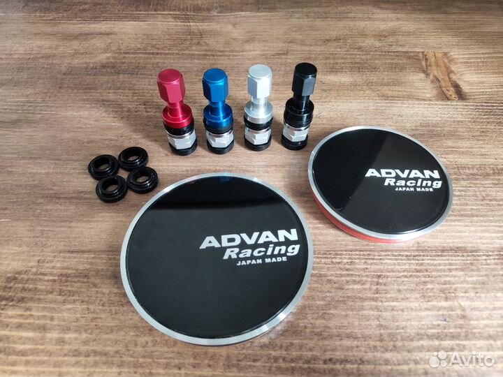 Колпачки Advan Эмблемы Rays Шильдики Enkei