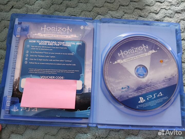Horizon zero dawn ps4/ps5 диск