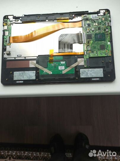 Верх \ палмрест\ с клавиатурой для Prestigio 141S