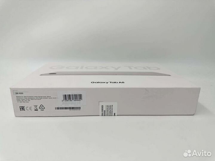 Samsung Galaxy Tab A8 LTE 128 gb Silver Новый