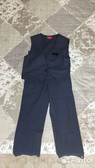 Костюм школьный для девочки 128