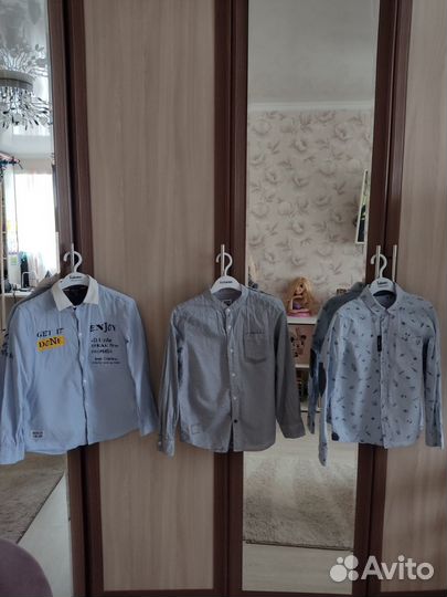 Рубашка для мальчика 134