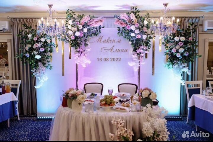 Свадебный декор, оформление свадьбы