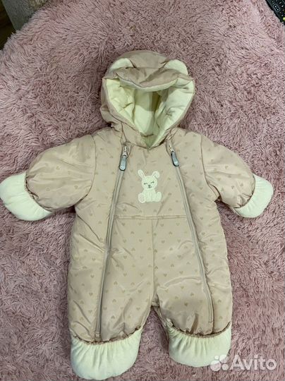 Зимний комбинезон для девочки