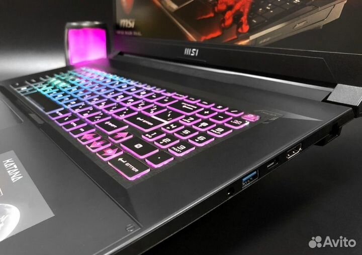Игровой ноутбук msi katana 17