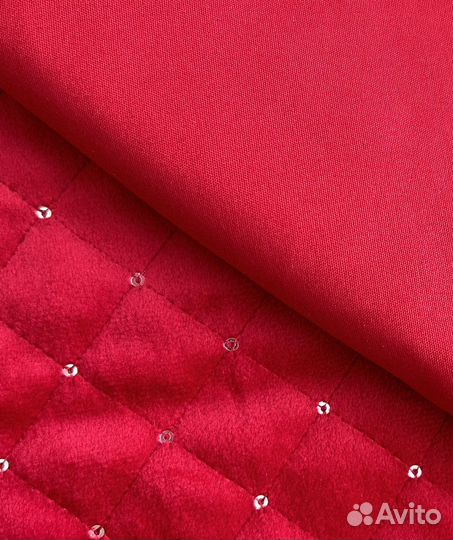 Набор покрывало + наволочка из велюра с пайетками