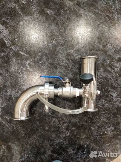 Узел отбора по пару и жидкости 