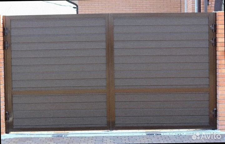 Автоматические распашные ворота