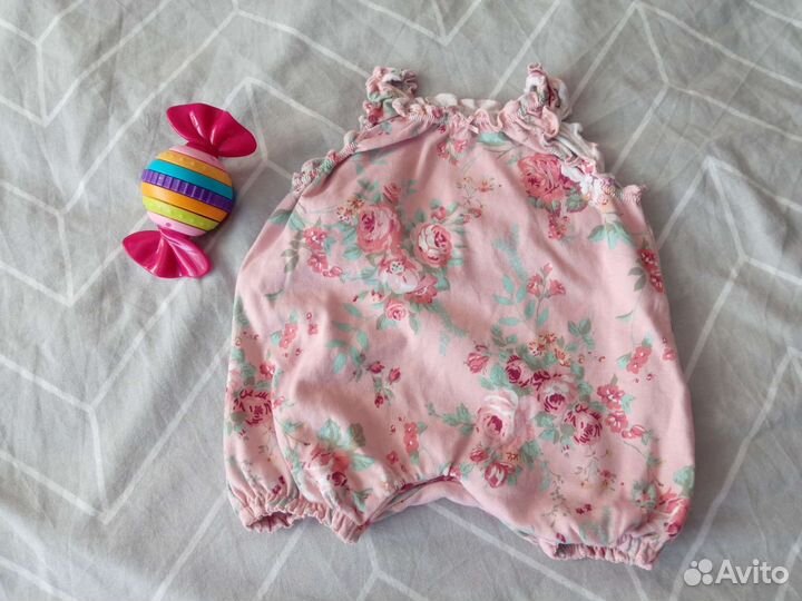 Большой пакет вещей на девочку 62 68 74 80