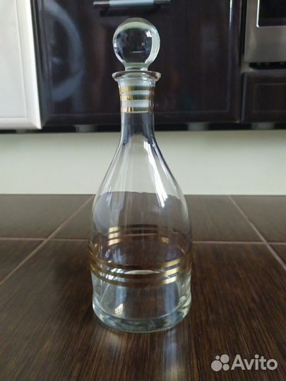 Хрусталь стопки, штоф, стаканы, графин