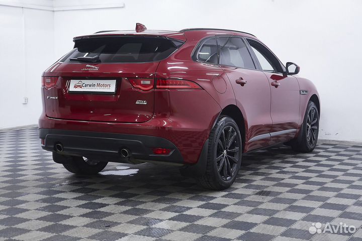 Jaguar F-Pace 2.0 AT, 2017, 96 500 км