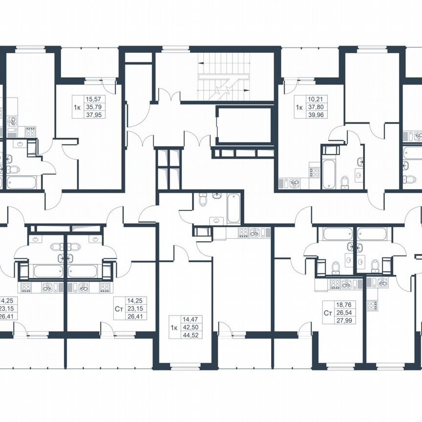 Квартира-студия, 26,4 м², 5/9 эт.