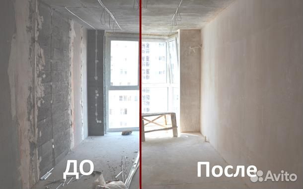 Штукатурка стен механизированная машинная