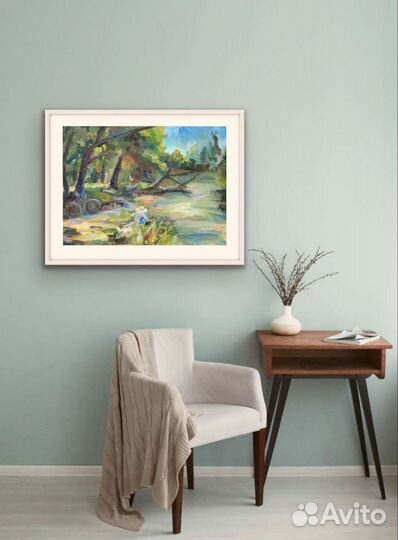 Картина маслом пейзаж