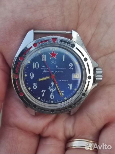 Часы командирские вмф СССР