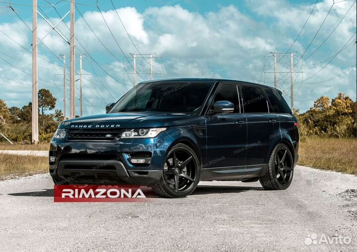 Кованые диски R23 на Range Rover