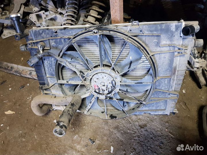 Диффузор вентилятор Kia sportage II G4GC МКПП