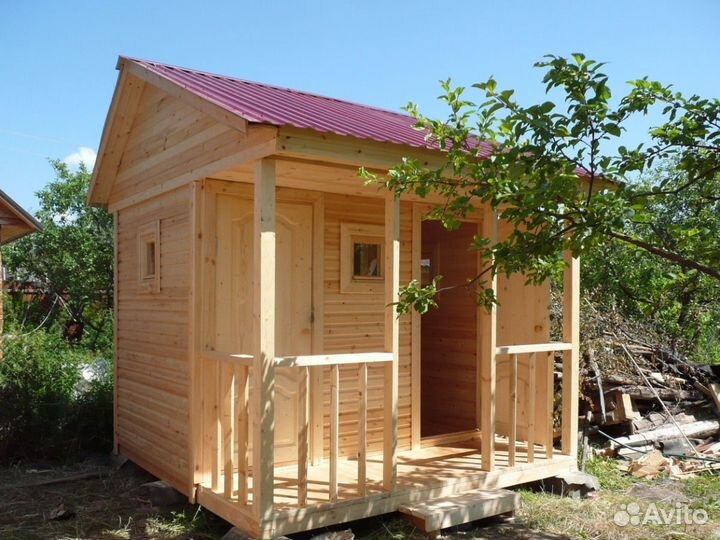 Дачный дом каркасный 6*3м