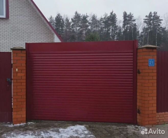 Рольставни под ключ (Новые, с приводом)