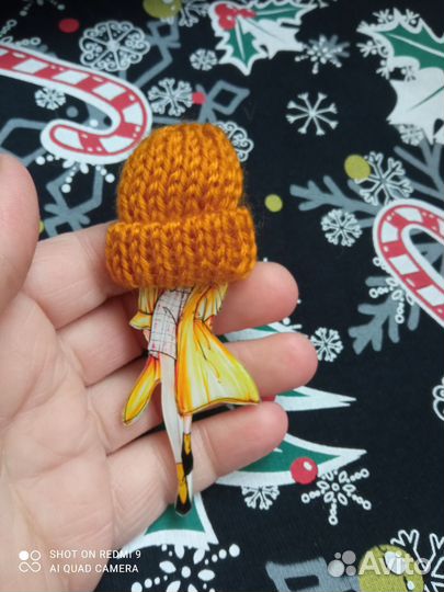 Брошь Значок Новый