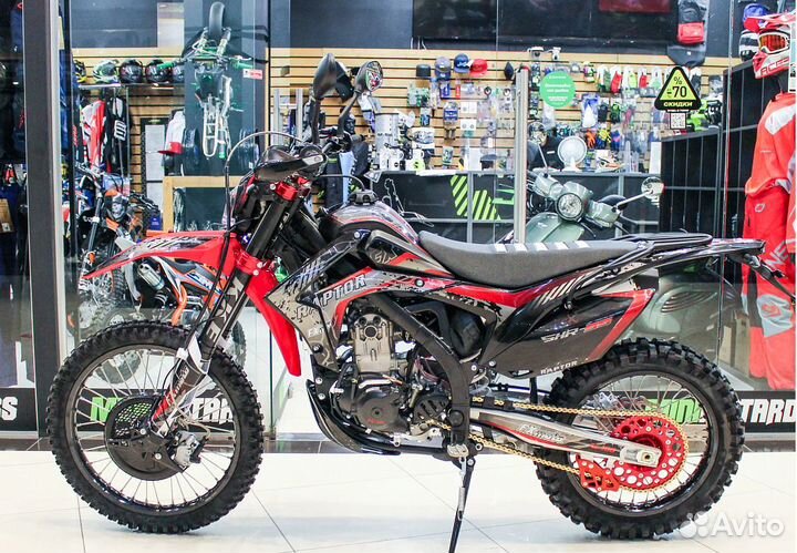 Кроссовый мотоцикл fxmoto raptor SBS300 21/18