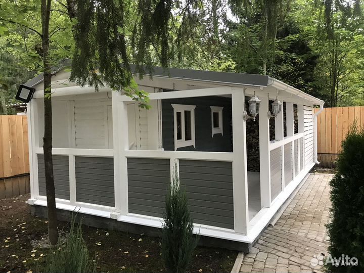 Баня из бруса