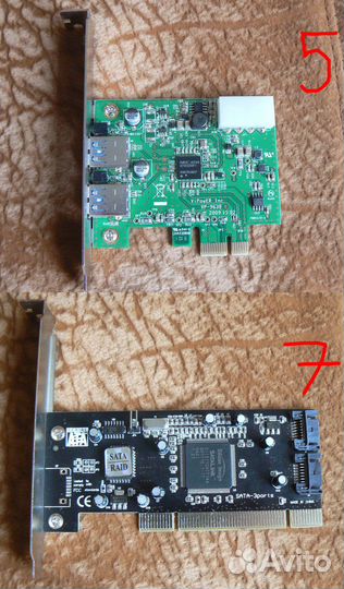 Кабели, планки, звук, видео AGP, контроллеры, DVD