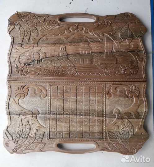 Нарды ручной работы резные