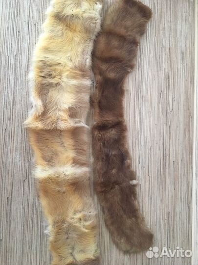 Воротники из норки