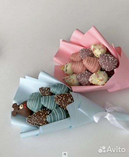 Набор из клубники в шоколаде