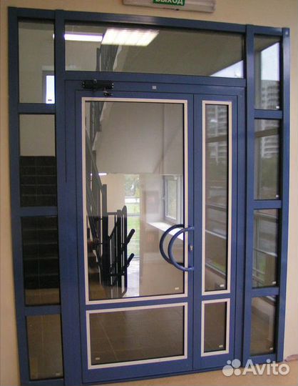 Алюминиевые входные группы