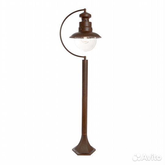 Светильник садовый столб PL576 11624 коричневый