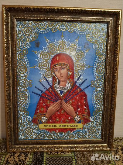 Икона семистрельная мозайка