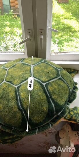 Пуф мягкая игрушка черепаха напольная