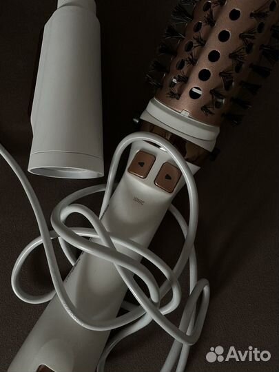 Вращающаяся фен-щетка 2 в 1 Rowenta