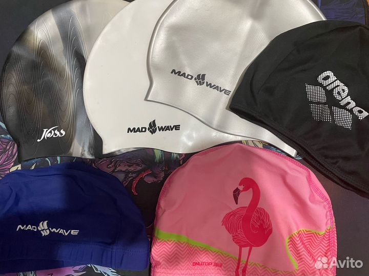 Шапочки для плавания