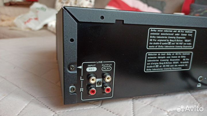 Кассетная дека pioneer ct-w703rs