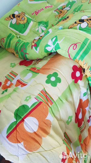 Детское одеяло и матрас