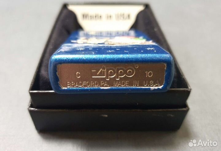 Зажигалка Zippo - Кот Саймона: Дедморозим
