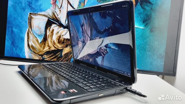 Быстрый ноутбук HP i5/SSD/8гб