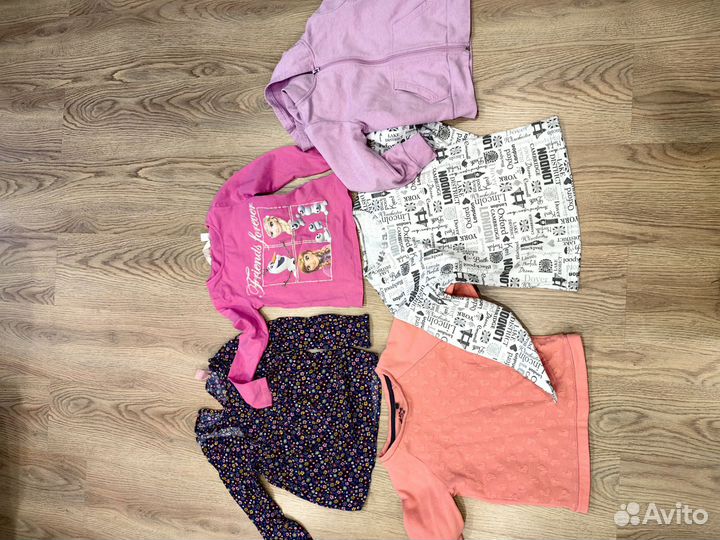 Вещи пакетом на девочку 110