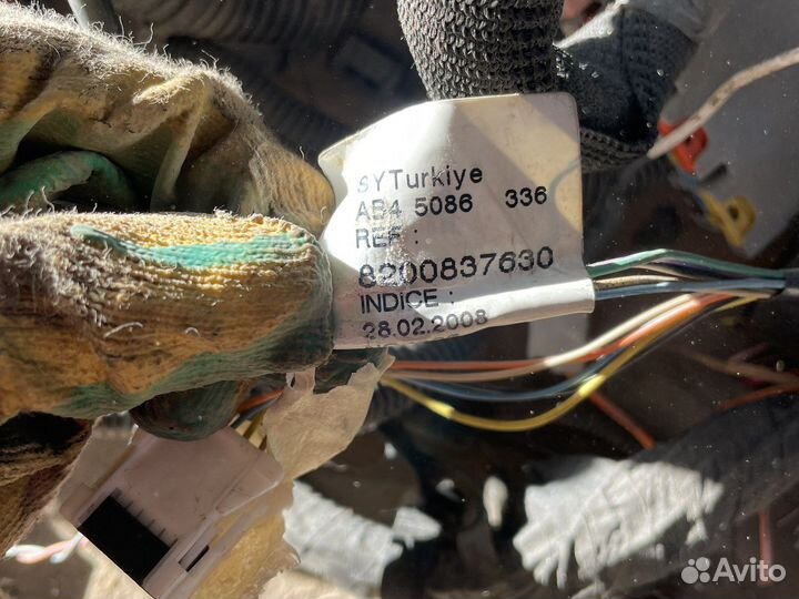 Проводка renault megane 2