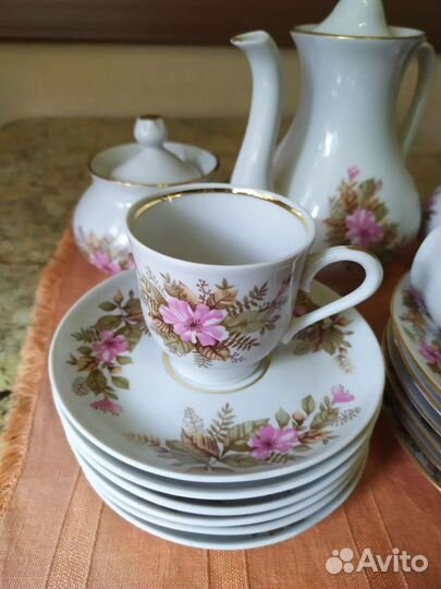 Сервиз кофейный бфз (Богдановичи) 1973-1991г